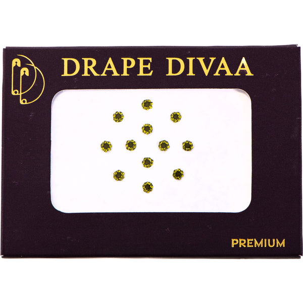 Buy Latest Design Stone Bindi - DD-TI-1011G | Drape Divaa