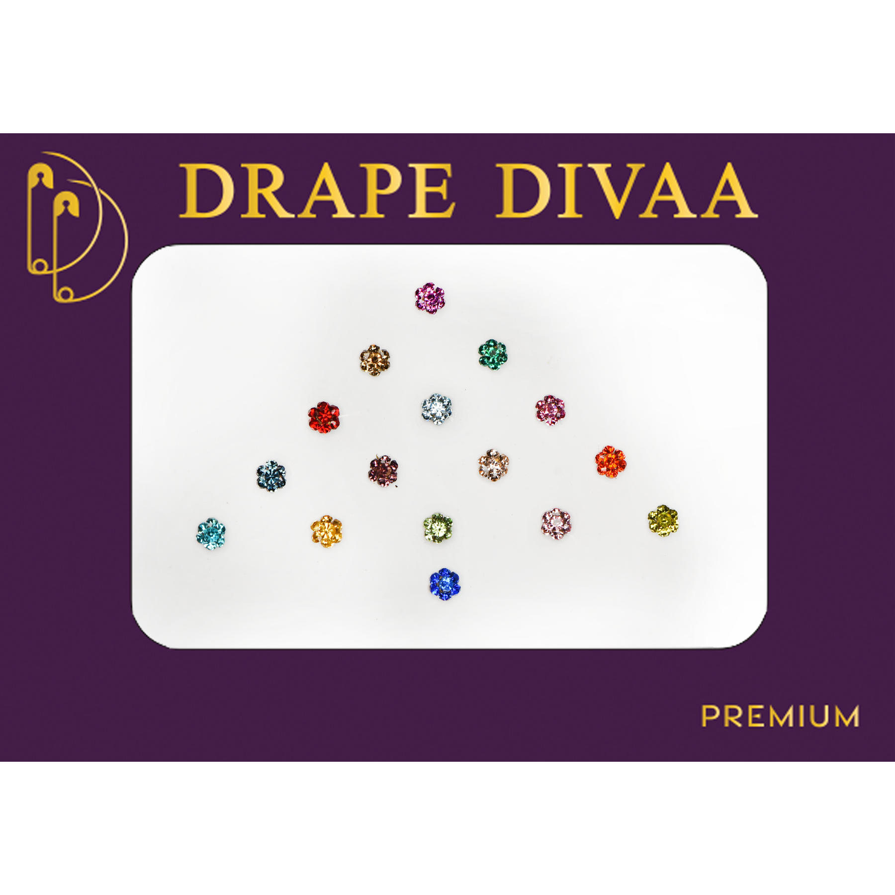 Everyday Essentials: 7-Piece Bindi Value Pack Bindis