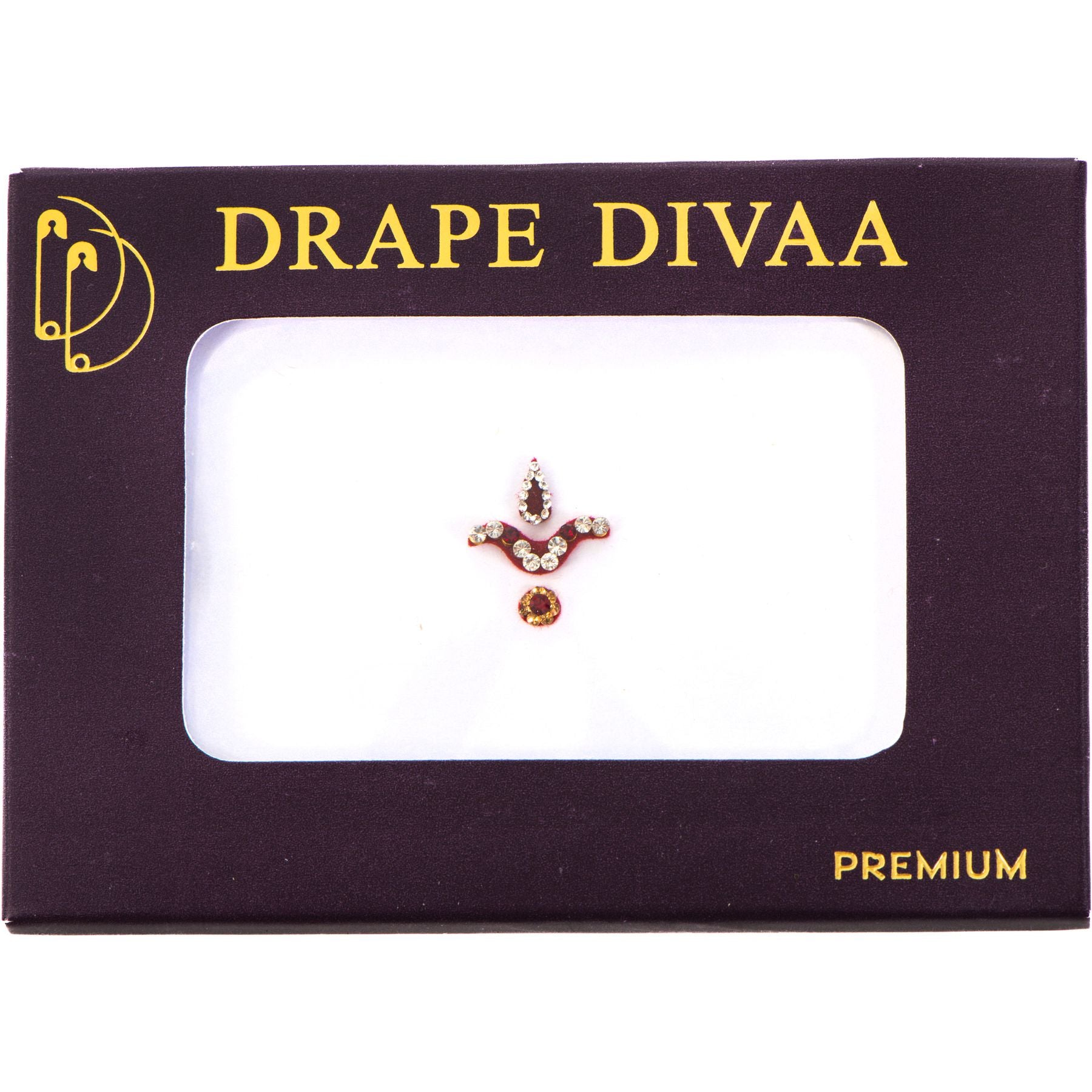 Buy Latest Design Stone Bindi - DD-TI-944 | Drape Divaa