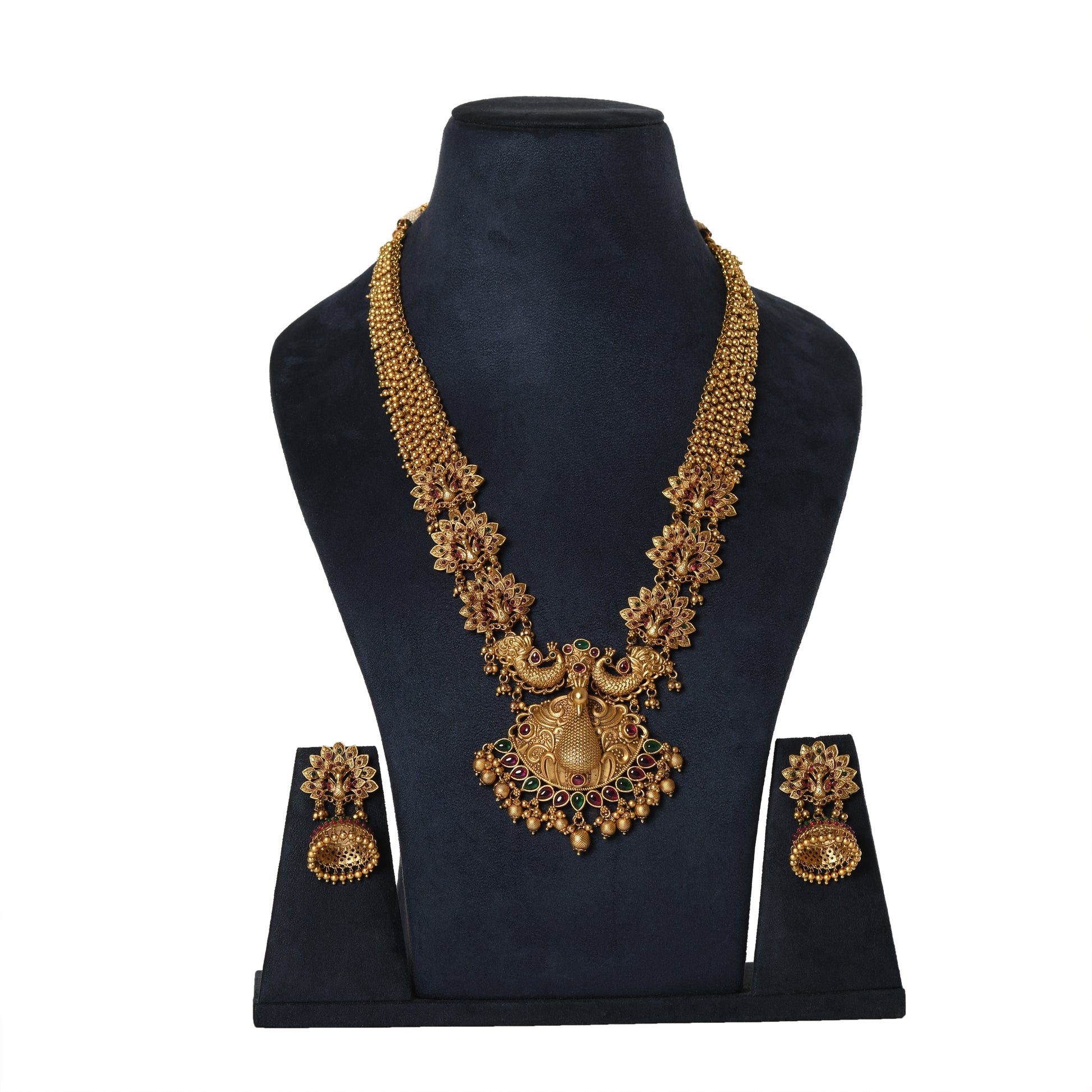 Temple Jewellery - Necklace (DD-R1N509B) Necklace