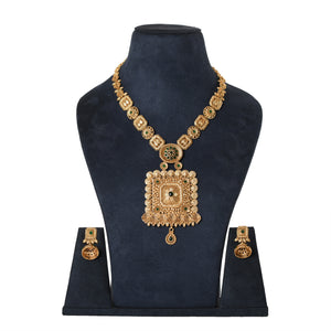 Temple Jewellery - Rani Haar (DD-S1N510G) Necklace