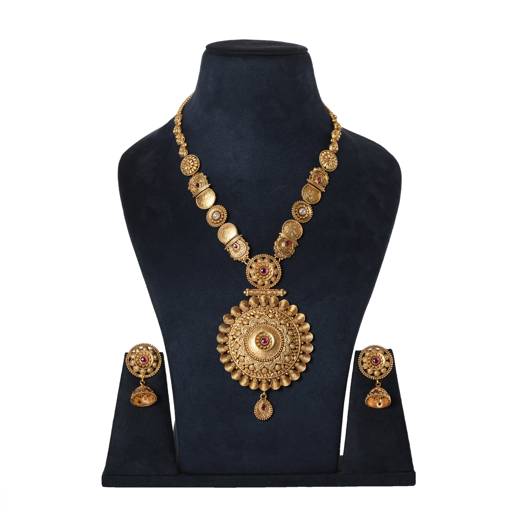 Temple Jewellery - Necklace (DD-S1N512RW) Necklace