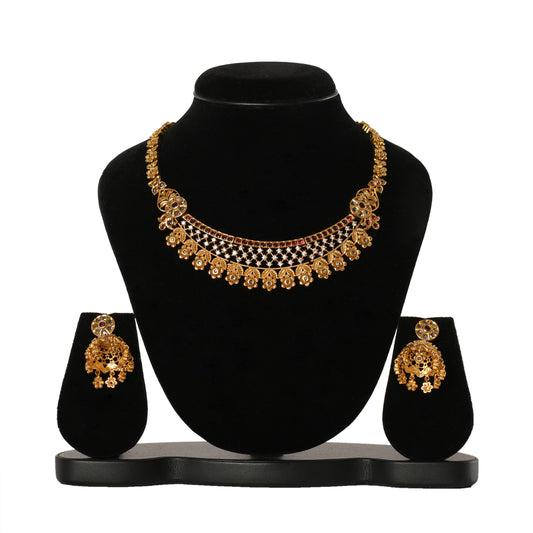 Temple Jewellery - Necklace (DD-S1N523) Necklace