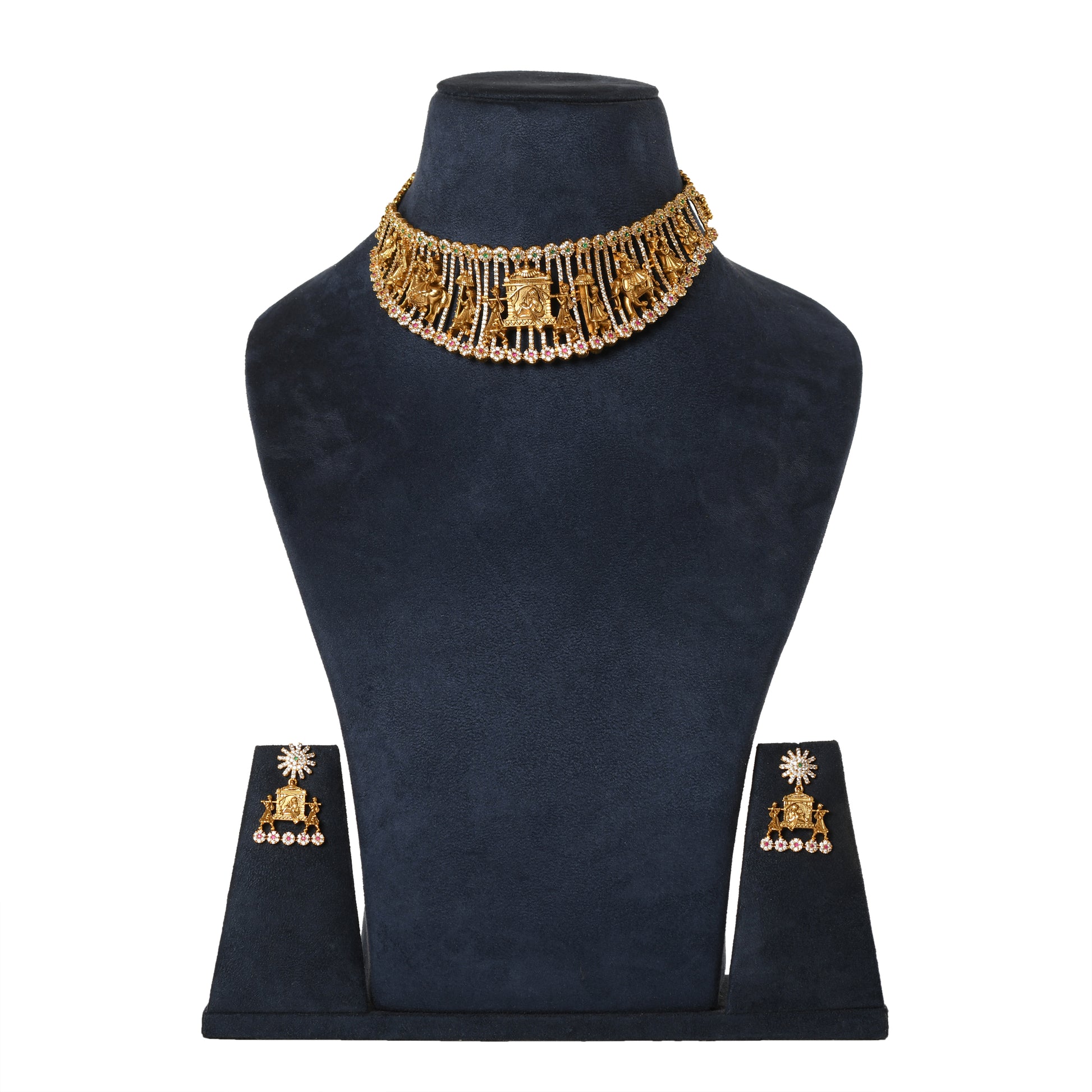 Temple Jewellery - Necklace (DD-S1N525) Necklace