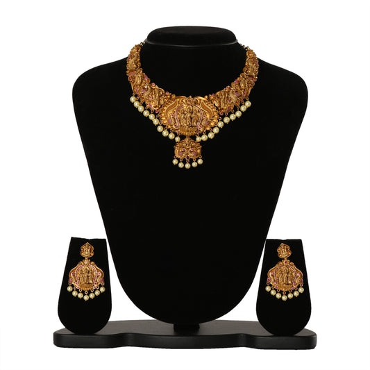 Temple Jewellery - Necklace (DD-S1N534) Necklace