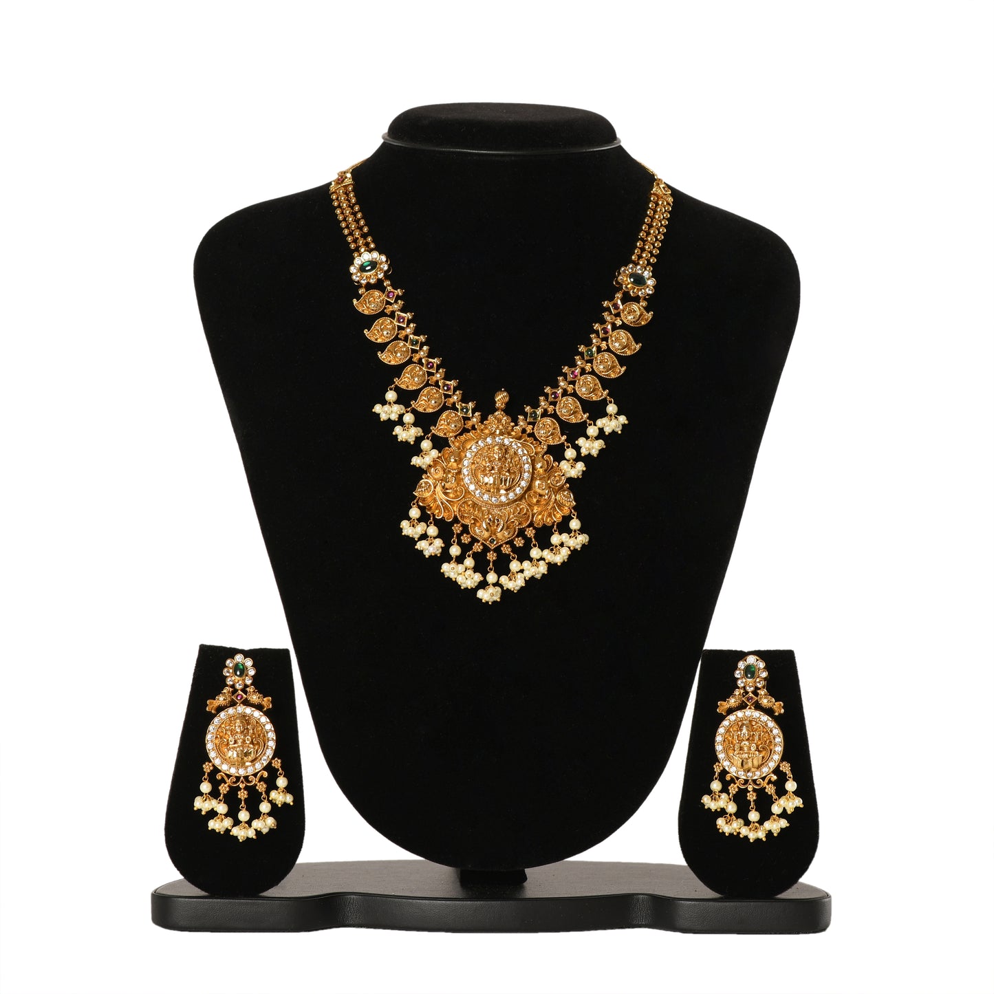 Temple Jewellery - Necklace (DD-S1N544GW) Necklace