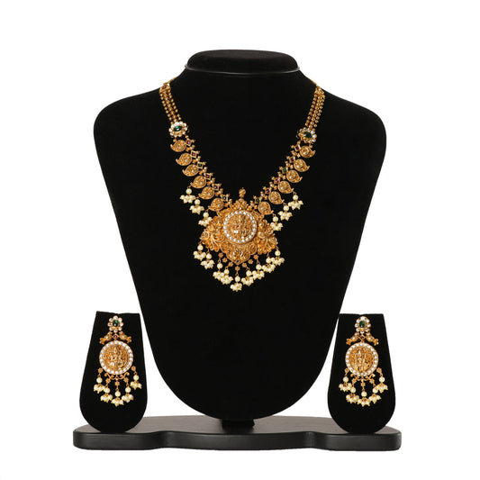 Temple Jewellery - Necklace (DD-S1N544GW) Necklace