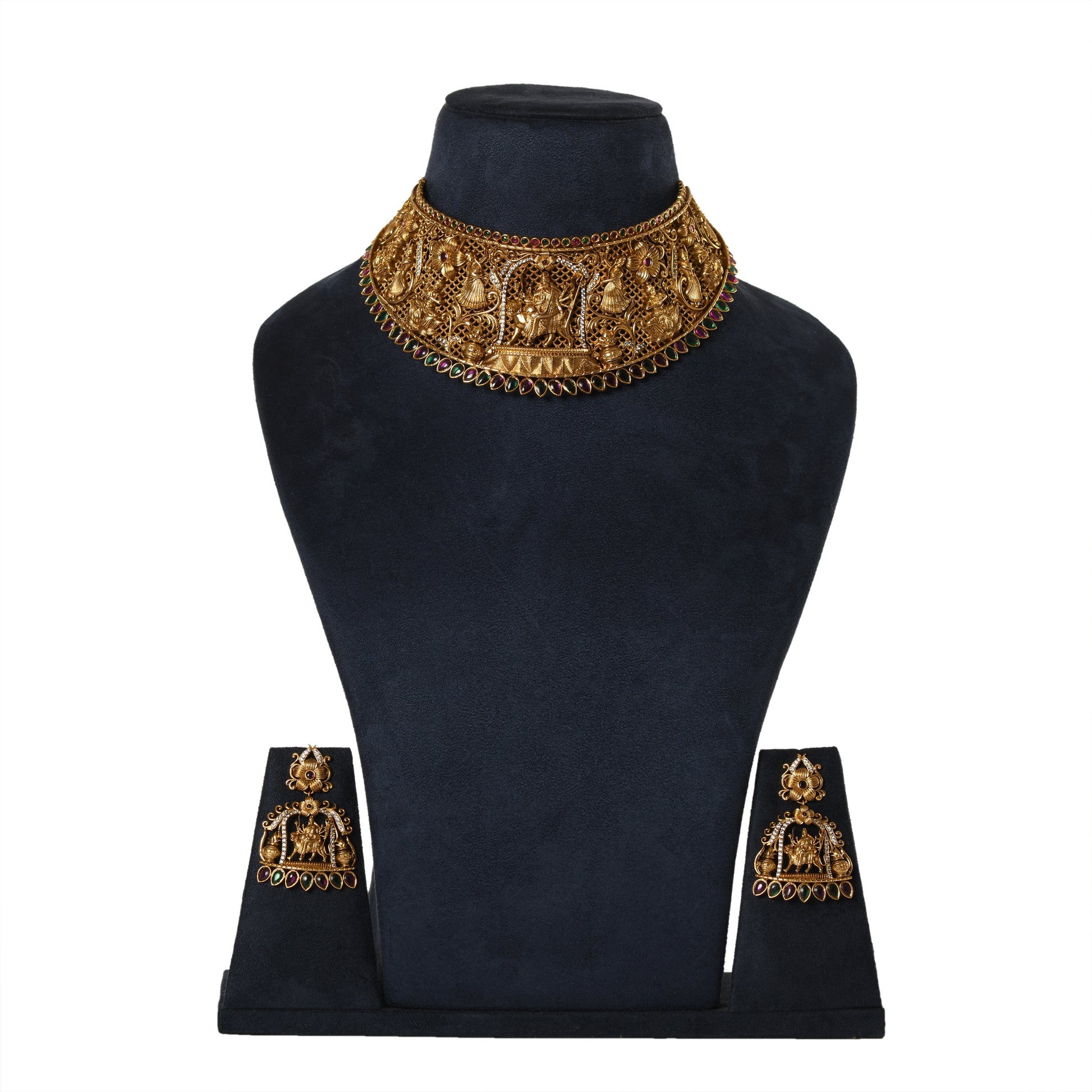 Temple Jewellery - Necklace (DD-S1N557) Necklace