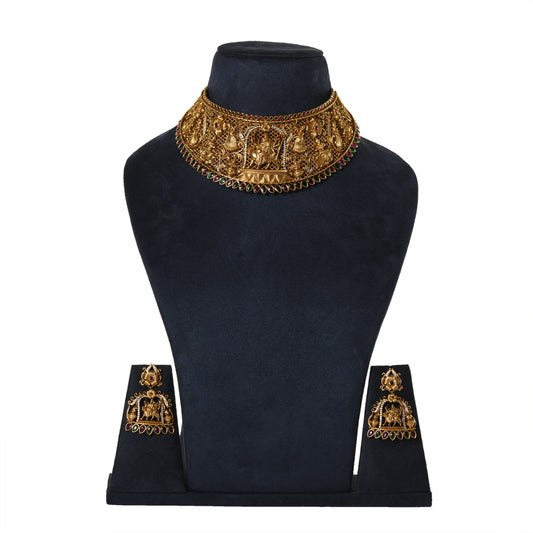 Temple Jewellery - Necklace (DD-S1N557) Necklace