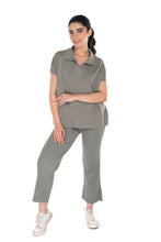 Load image into Gallery viewer, Being In Vogue with DD Co-ord Sets Olive Green lounge wear featured