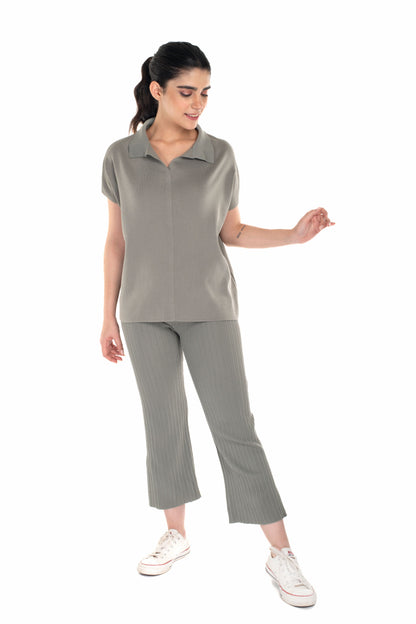 Being In Vogue with DD Co-ord Sets Olive Green lounge wear featured