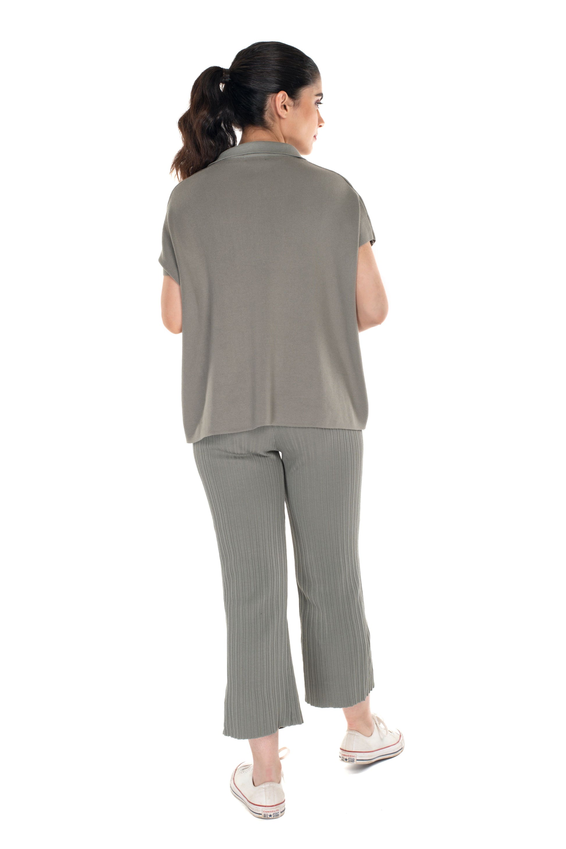 Being In Vogue with DD Co-ord Sets Olive Green lounge wear featured