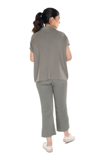 Being In Vogue with DD Co-ord Sets Olive Green lounge wear featured