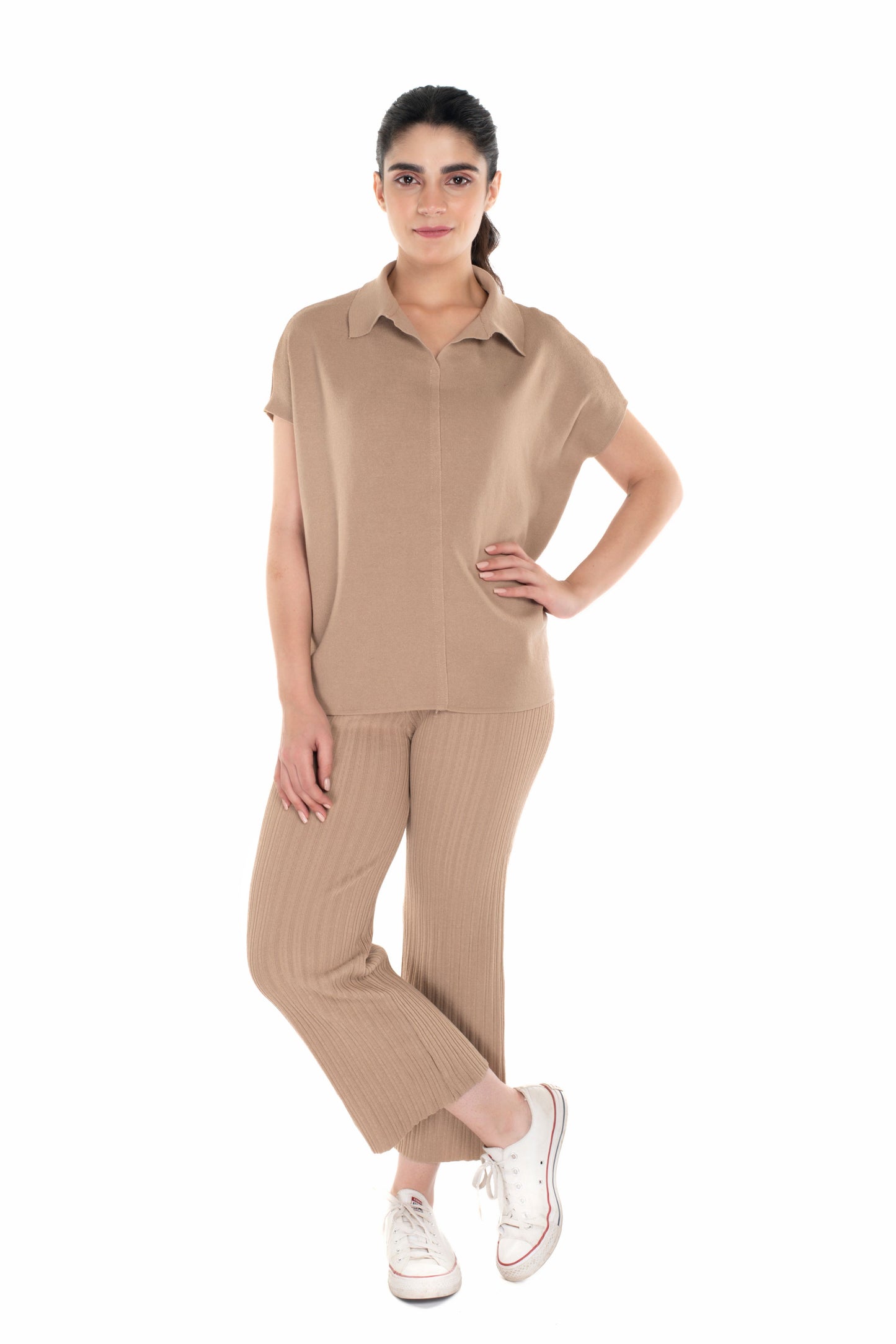 Being In Vogue with DD Co-ord Sets Brown lounge wear featured