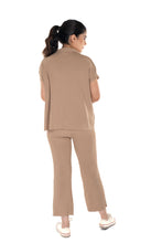 Load image into Gallery viewer, Being In Vogue with DD Co-ord Sets Brown lounge wear featured