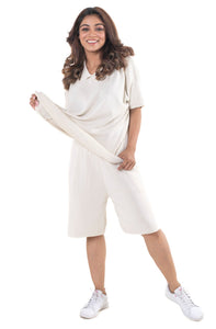 Play It Out in DD Co-ord Sets off white lounge wear featured