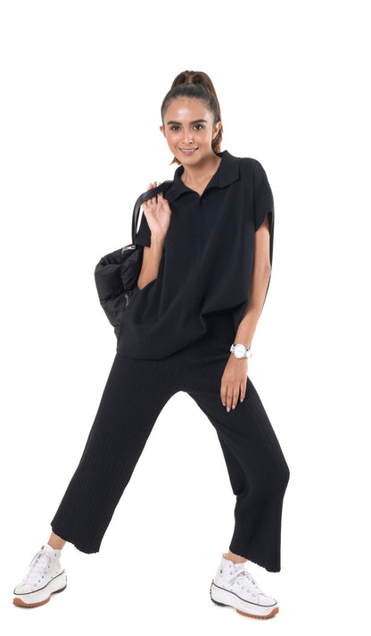 Being In Vogue with DD Co-ord Sets black lounge wear featured