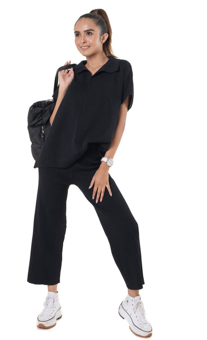 Being In Vogue with DD Co-ord Sets black lounge wear featured