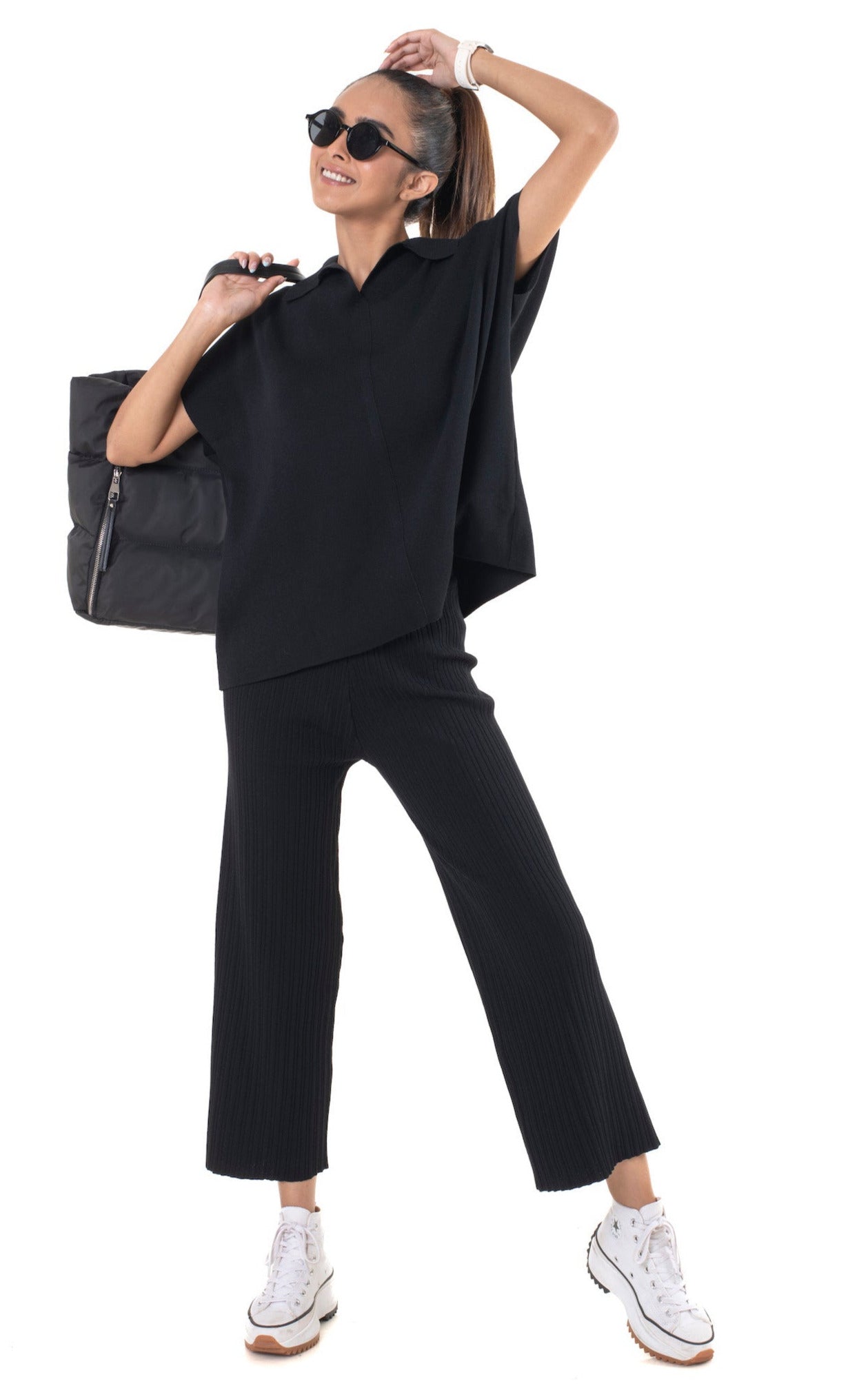 Being In Vogue with DD Co-ord Sets black lounge wear featured