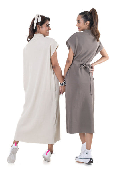 Vintage Knitted Maxi Dress coords