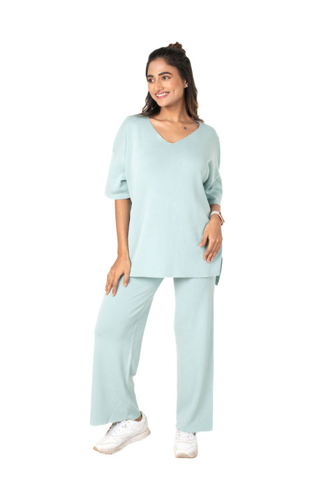 Just Chic it Off with DD Co-ord Sets sea green lounge wear featured