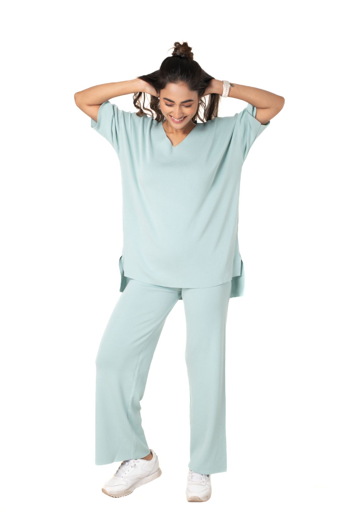 Just Chic it Off with DD Co-ord Sets sea green lounge wear featured