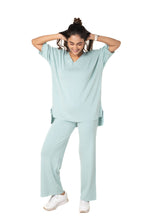 Load image into Gallery viewer, Just Chic it Off with DD Co-ord Sets sea green lounge wear featured