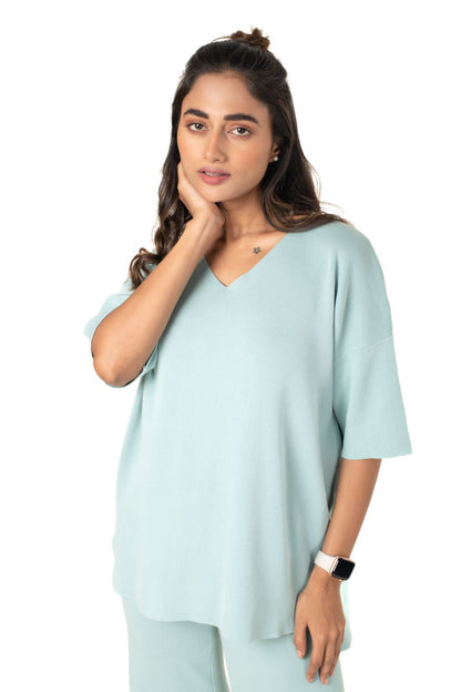 Just Chic it Off with DD Co-ord Sets sea green lounge wear featured