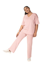 Load image into Gallery viewer, Just Chic it Off with DD Co-ord Sets light pink lounge wear featured
