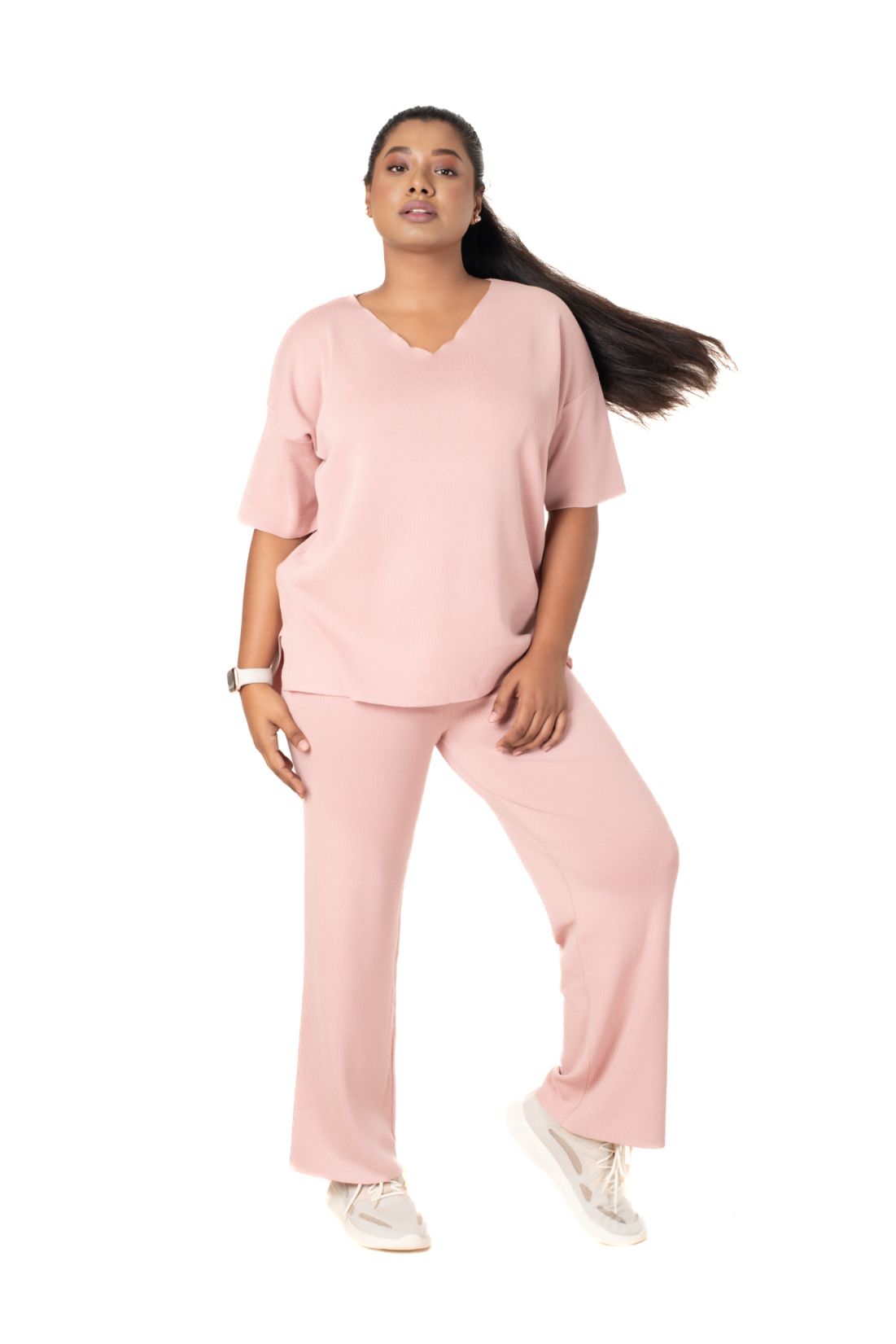 Just Chic it Off with DD Co-ord Sets light pink lounge wear featured