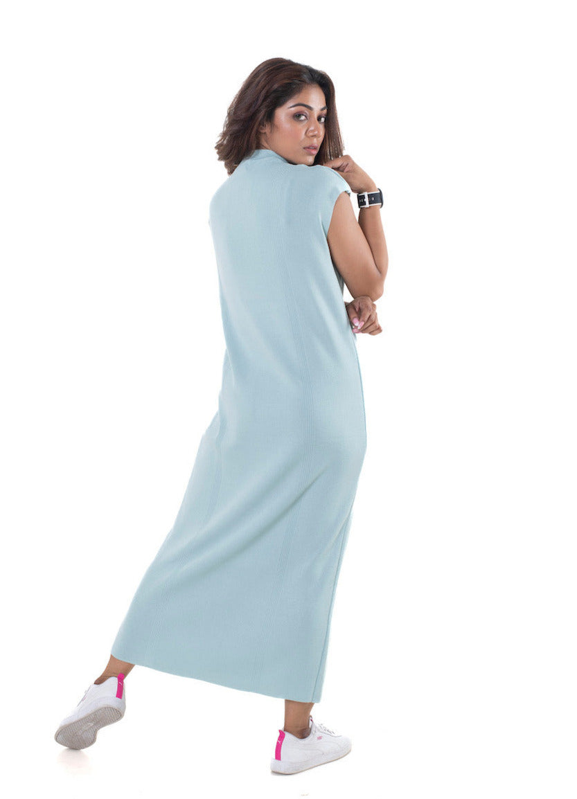 Compose Maxi Dress Sea Green lounge wear featured