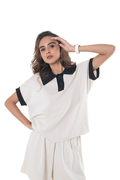 Settle Back and Relax off white lounge wear featured