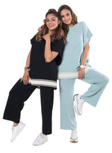 Load image into Gallery viewer, Hang Loose Lounge wear black lounge wear featured