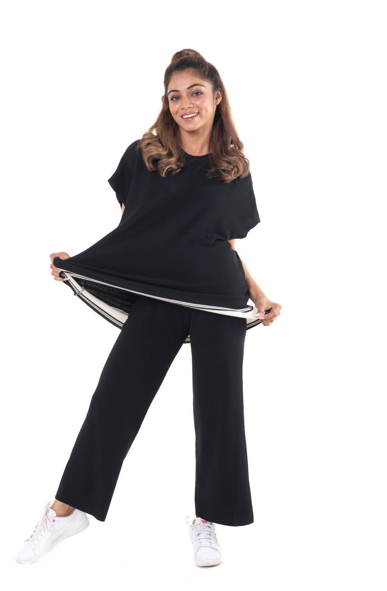 Hang Loose Lounge wear black lounge wear featured