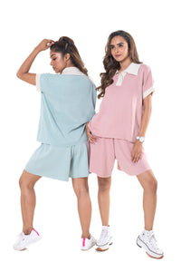 Settle Back and Relax sea green lounge wear featured
