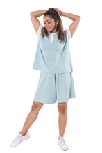 Load image into Gallery viewer, Settle Back and Relax sea green lounge wear featured