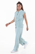 Load image into Gallery viewer, Luxe Front Pocket Feel at Home co-ord set sea green lounge wear featured