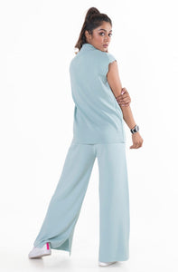 Luxe Front Pocket Feel at Home co-ord set sea green lounge wear featured