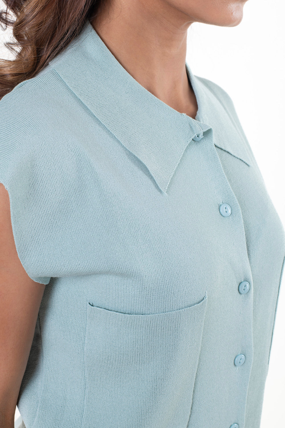 Luxe Front Pocket Feel at Home co-ord set sea green lounge wear featured