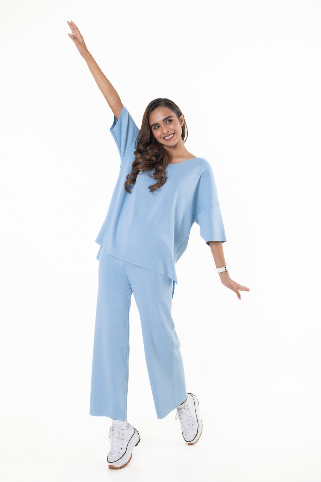 Just Chic it Off with DD Co-ord Sets Sky Blue lounge wear featured