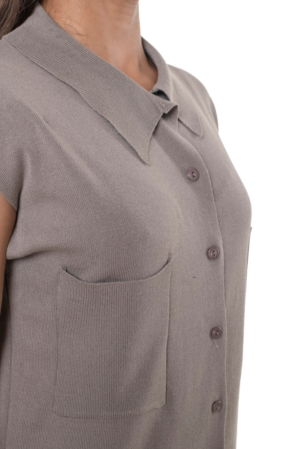 Luxe Front Pocket Feel at Home co-ord set light brown lounge wear featured