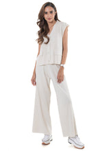 Load image into Gallery viewer, Style to Steal Co-ord Set off white lounge wear featured