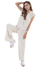 Load image into Gallery viewer, Style to Steal Co-ord Set off white lounge wear featured