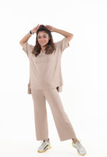 Load image into Gallery viewer, Just Chic it Off with DD Co-ord Sets beige lounge wear featured