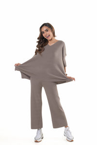 Just Chic it Off with DD Co-ord Sets light brown lounge wear featured