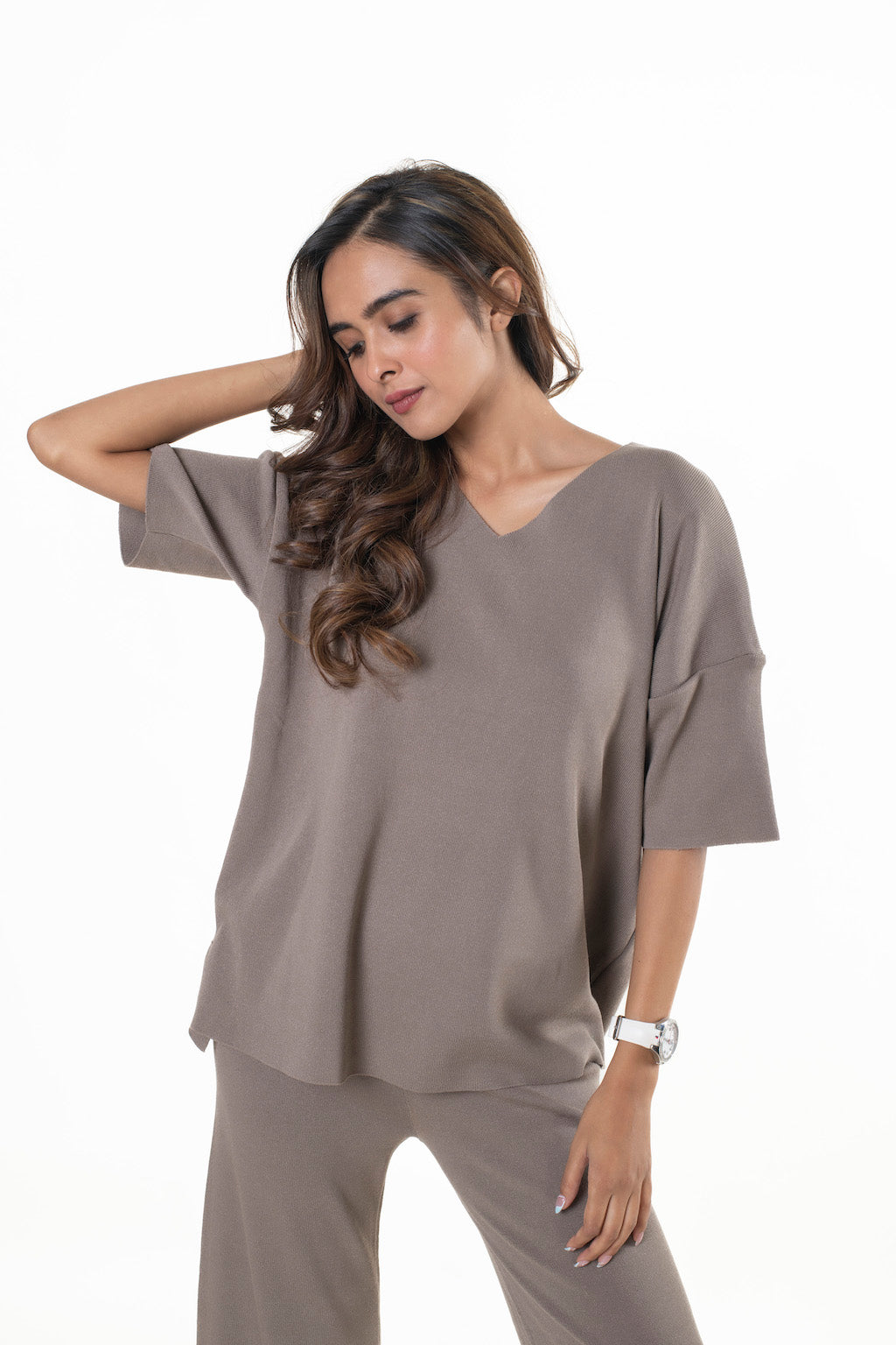 Just Chic it Off with DD Co-ord Sets light brown lounge wear featured