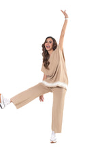 Load image into Gallery viewer, Hang Loose Lounge wear light mud yellow lounge wear featured