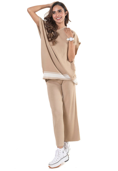 Hang Loose Lounge wear light mud yellow lounge wear featured