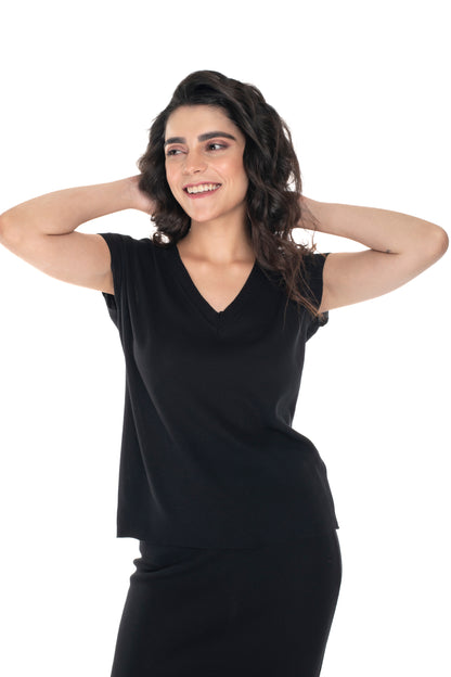 Simmer down and ease off Black lounge wear featured