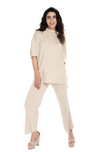 Load image into Gallery viewer, The Ultimate Airport Ready Co-ord set Off White lounge wear featured